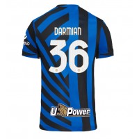 Camisa de Futebol Inter Milan Matteo Darmian #36 Equipamento Principal 2024-25 Manga Curta